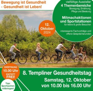 Read more about the article Lok Templin ist beim 8. Gesundheitstag dabei